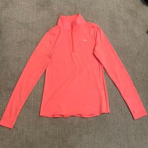 Under Armour Small Pink Quarter Zip